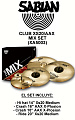 SABIAN MIX SET CLUB - XS20/AAX  набор тарелок (14" Xs20 Medium Hats, 16" AAX X-Plosion Crash, 18" AAX X-Plosion Crash, 20" Xs20 Medium Ride)