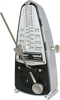 WITTNER 838 Taktell Piccolo Silver метроном механический, пластиковый корпус, без звонка