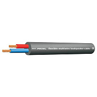 Proel HPC644BK Акустический  кабель 4 x 4мм2, диаметр 6.44 мм, цвет черный, катушка 100 метров