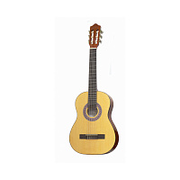 BARCELONA CG36N 1/2  Классическая гитара, 1/2, цвет натуральный глянцевый