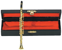 GEWA Miniature Instrument Clarinet Сувенир кларнет, латунь, с футляром