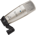BEHRINGER C-1U студийный конденсаторный кардиоидный микрофон с USB выходом, 40-20000Гц, с держателем