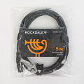 ROCKDALE XF001-5M микрофонный кабель XLR мама - джек стерео 6.3 мм, длина 5 метров
