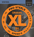 D'ADDARIO EPS160-5 Струны для 5-струнной бас гитары Pro Steels round 50-135