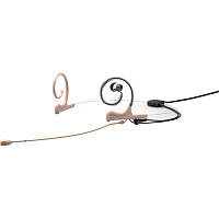 DPA 4288-DL-I-F00-LH-1 всенаправленный микрофон с креплением на два уха, с одной In-Ear вставкой, бежевый, разъем MicroDot