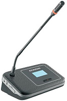GONSIN DCS-1021C-W бесроводная микрофонная консоль председателя. Поддержка IC-карт регистрации. LCD- дисплей, Встроенный динамик. Поддержка работы в режиме WiFi. 5.8ГГц