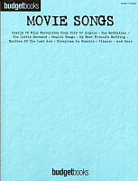 HLE90002704 - Budgetbooks: Movie Songs (Easy Piano) - книга: Саундтреки для начинающих, 304 страниц, язык - английский