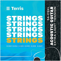 TERRIS SA-CSXL Струны для акустической гитары