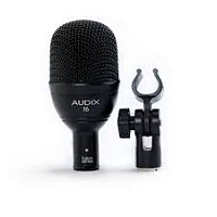 Audix f6 Инструмент.микрофон для бас-барабана, динамич. гиперкард. 40Гц-16кГц, 1,2mV/Pa, SPL14