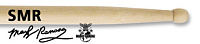 VIC FIRTH SMR  барабаннные палочки Marky Ramone, деревянный наконечник "бочонок", материал - гикори, длина 16 3/8", диаметр 0,580"
