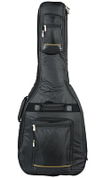 Rockbag RB20619B/PLUS чехол для электрогитары Jazz-style, серия Premium,подкладка 30мм, чёрный