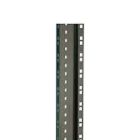 Adam Hall 61552BLK  Стальная двойная пластина (2 мм, чёрная) для рэка, длина 2 м (цена за 1 шт.)