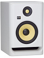 KRK RP7G4WN Активный 2-полосный (Bi-Amp) 7-дюймовый студийный звуковой монитор, DSP, 25-полосный эквалайзер, лимитер, цвет белый