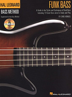 HL00695792 - Hal Leonard Bass Method: Funk Bass - книга: Хал Леонард - "Школа игры на бас-гитаре, фанк бас", 96 страниц, язык - английский