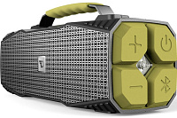 DREAMWAVE Survivor green  Портативная акустическая система, Bluetooth, мощность 30Вт, встроенный фонарь, батарея 12000мА/ч