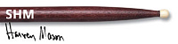 VIC FIRTH SHM  барабаннные палочки Harvey Mason, деревянный круглый наконечник, материал - гикори, длина 15 7/8", диаметр 0,605"
