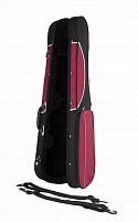 ALINA AVC05B Prestige Кофр для скрипки с карманом, размер 1/2, цвет черный и красный