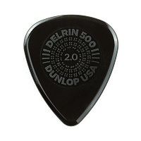 Dunlop 450R200 Delrin 500 Primegrip 72Pack медиаторы, толщина 2 мм, 72 шт.